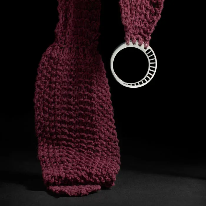 Sterling Silver Demi-Sec Shawl Ring
