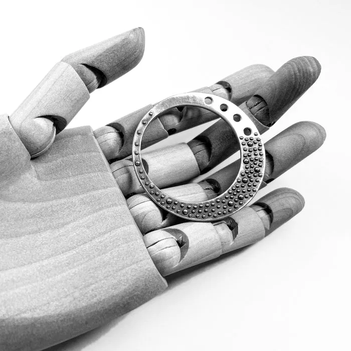Sterling Silver Demi-Sec Shawl Ring