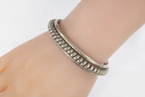Sterling Silver Twisted Wire Cuff Bracelet 46.4g