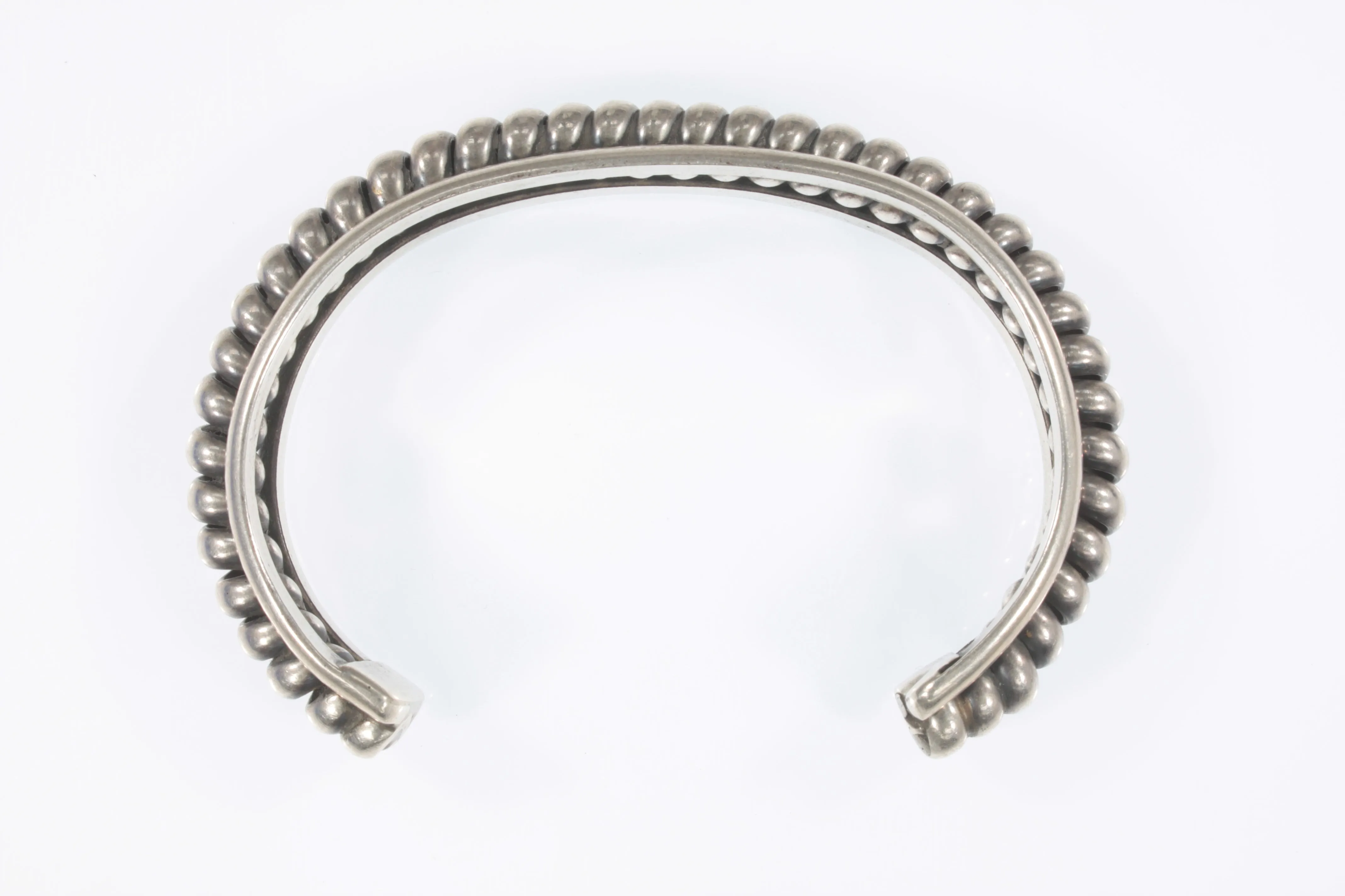 Sterling Silver Twisted Wire Cuff Bracelet 46.4g