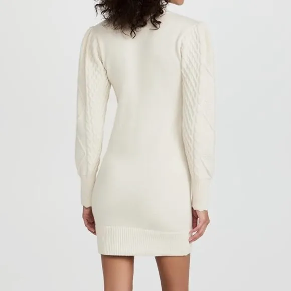 Steve Madden‎ Cream Sweater Dress