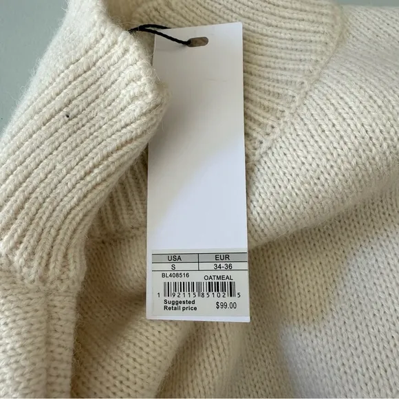 Steve Madden‎ Cream Sweater Dress