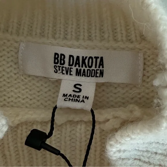 Steve Madden‎ Cream Sweater Dress