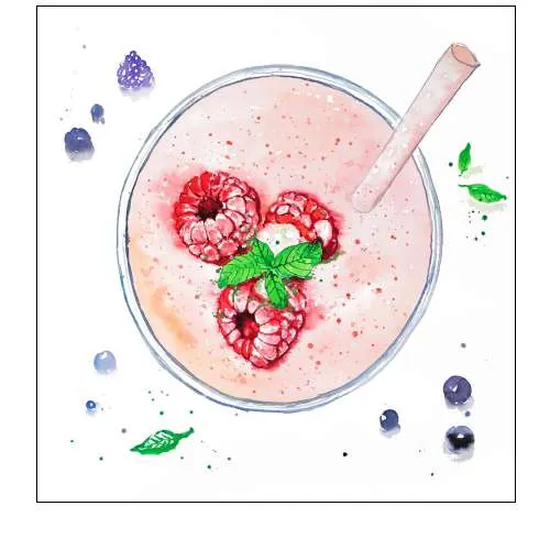Strawberry and Raspberry Smoothies