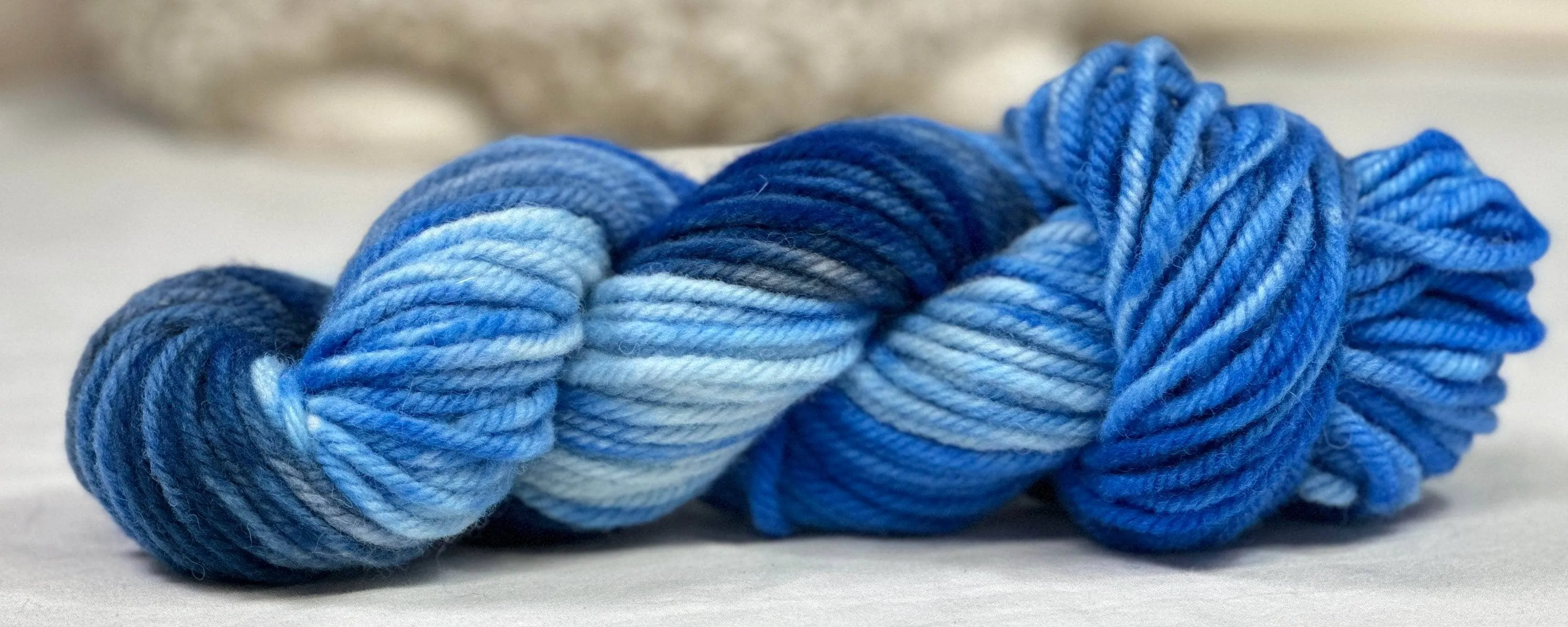 Studio Dyed 4-ply Yarn - Coastal Waters