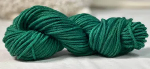 Studio Dyed Yarn ~ CADMIUM GREEN 4 ply