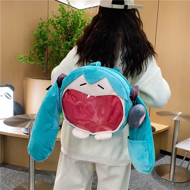 Style Future Cartoon Cute Plush Lolita Backpacks