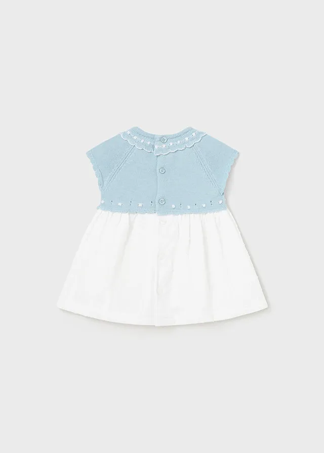Sunday Best Blue and White Dress