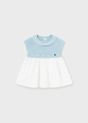 Sunday Best Blue and White Dress