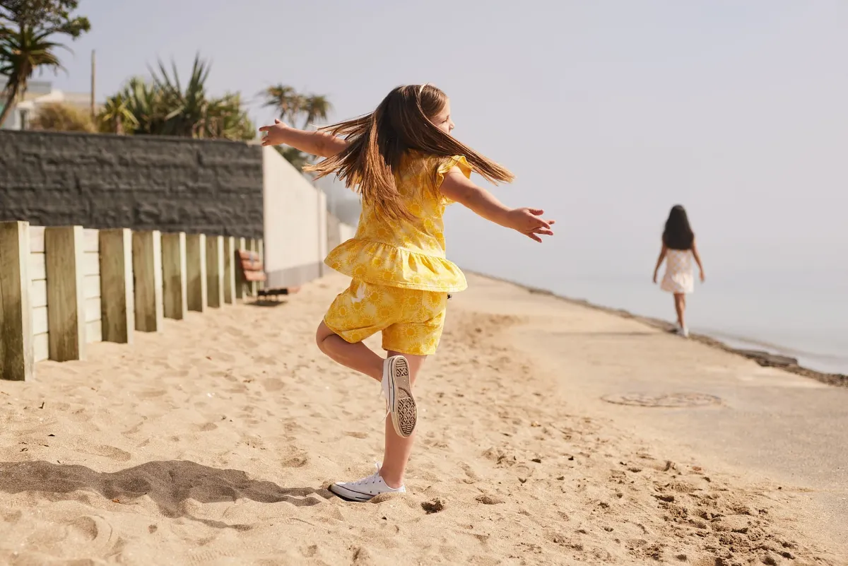 Sunshine Tie Dye Frill T-Shirt