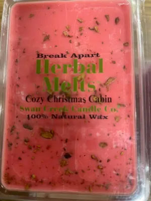 Swan Creek Drizzle Melt Cozy Christmas Cabin