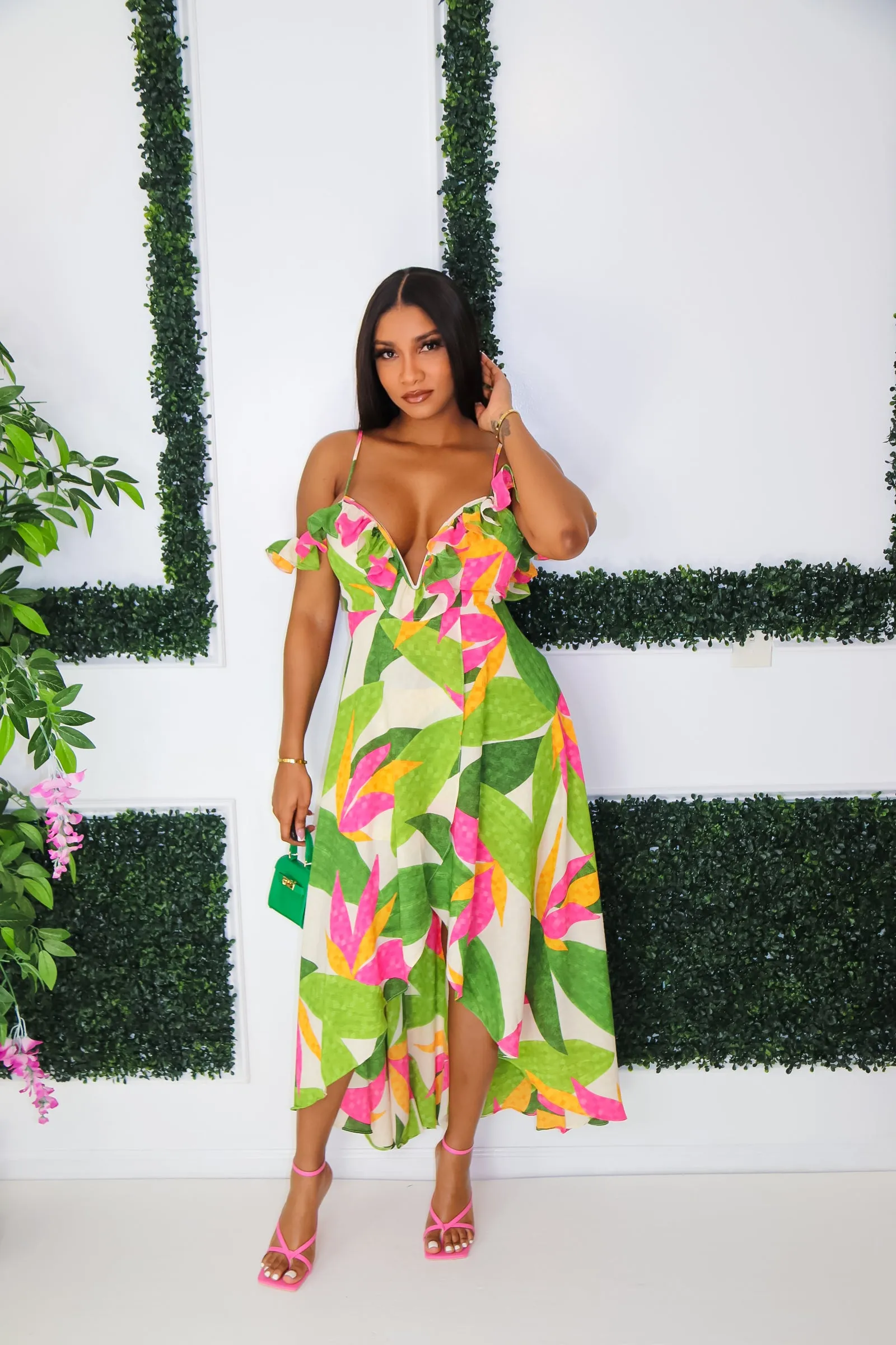 Tahiti Floral Dress