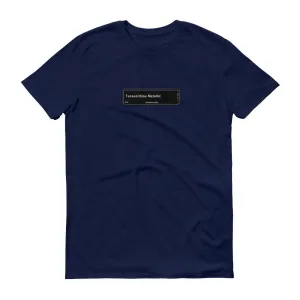 Tanzanite Blue Metallic T-Shirt, Color Code X10
