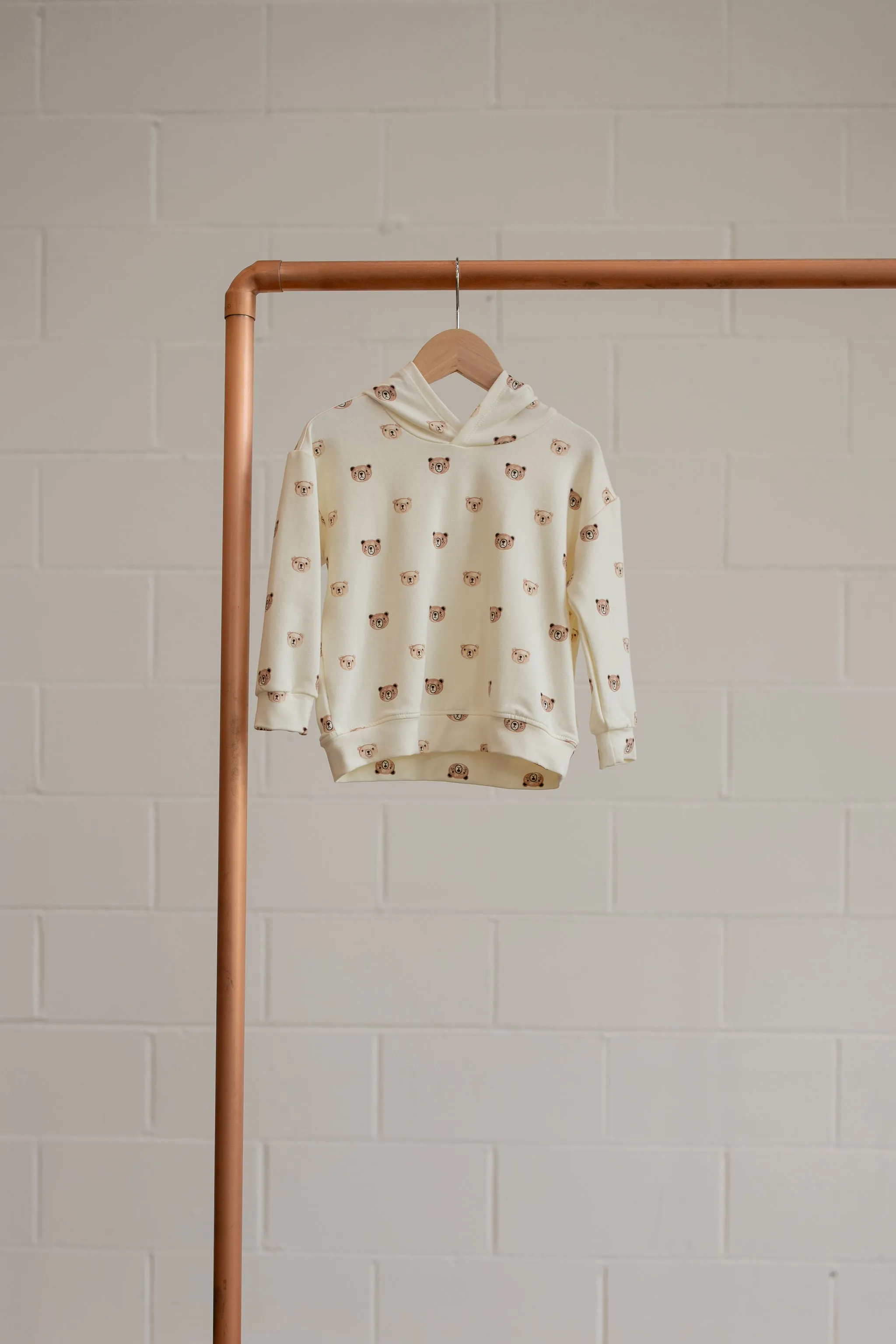Terry Relaxed Hoodie