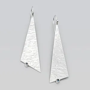 Textured Angle Earrings