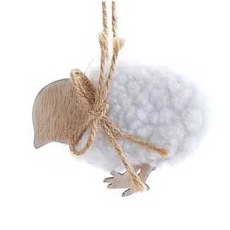 Textured Animal Ornaments