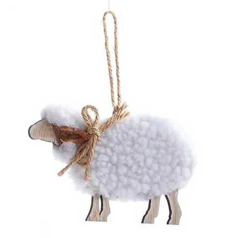 Textured Animal Ornaments
