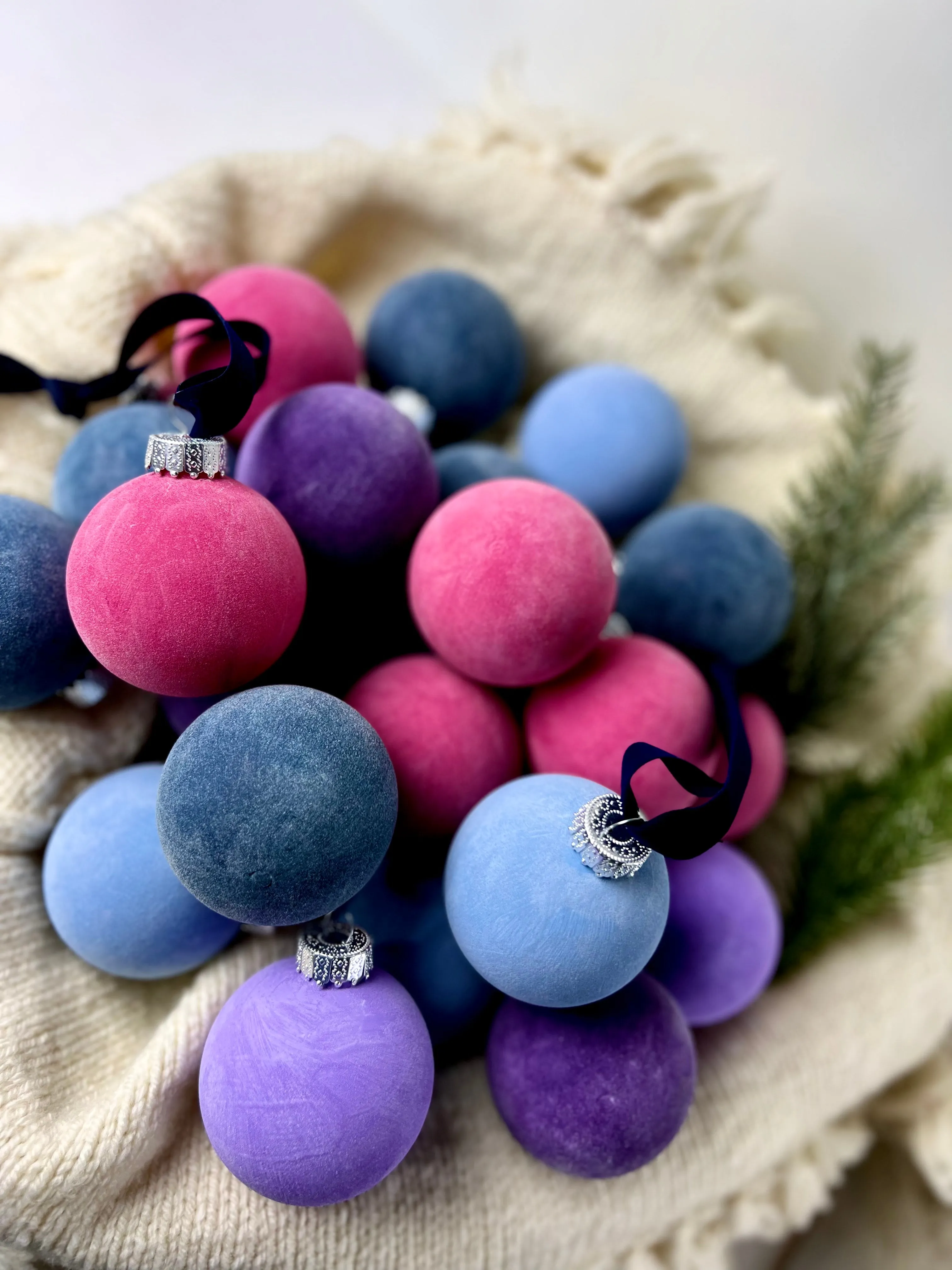 Textured Christmas Ornament