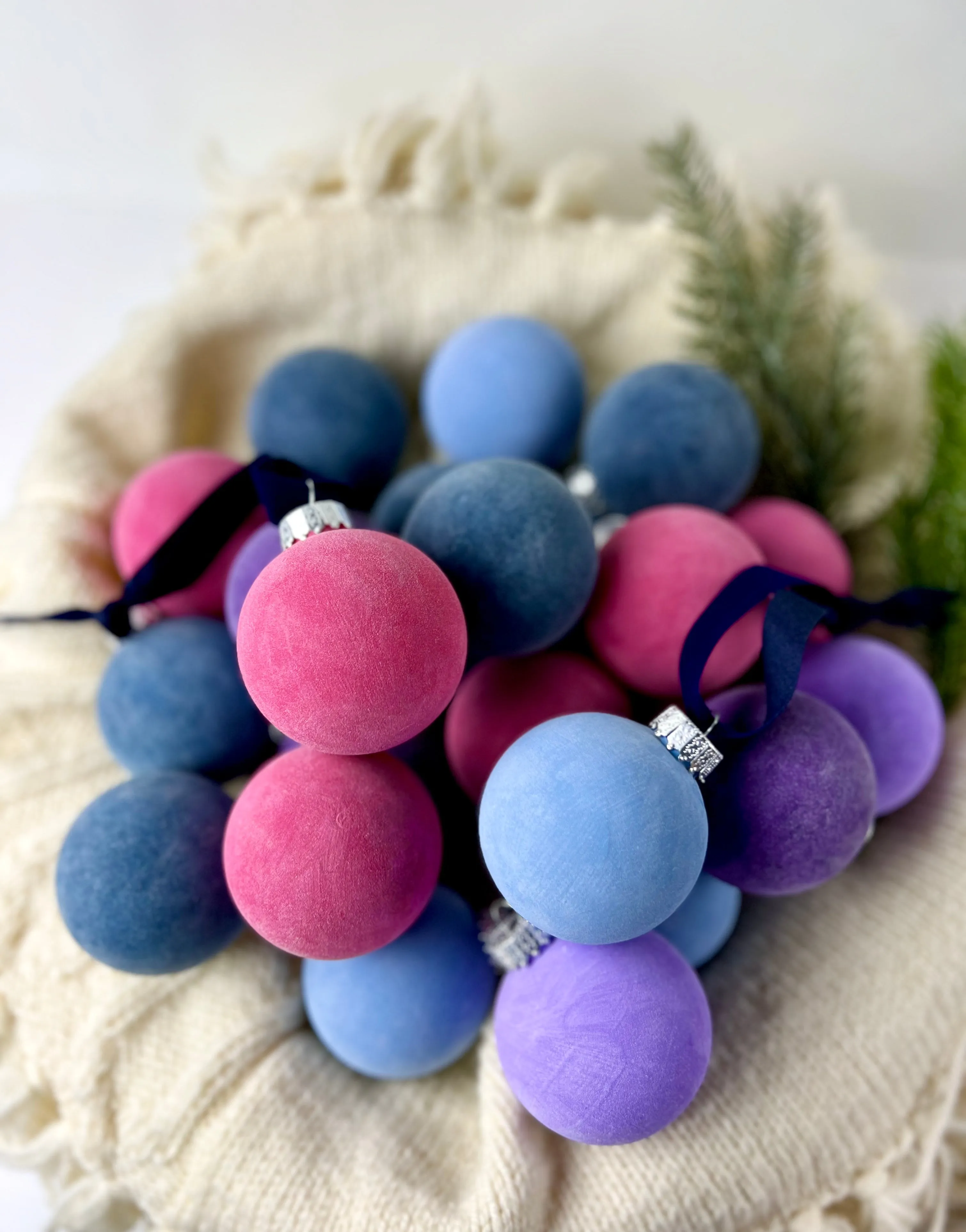 Textured Christmas Ornament