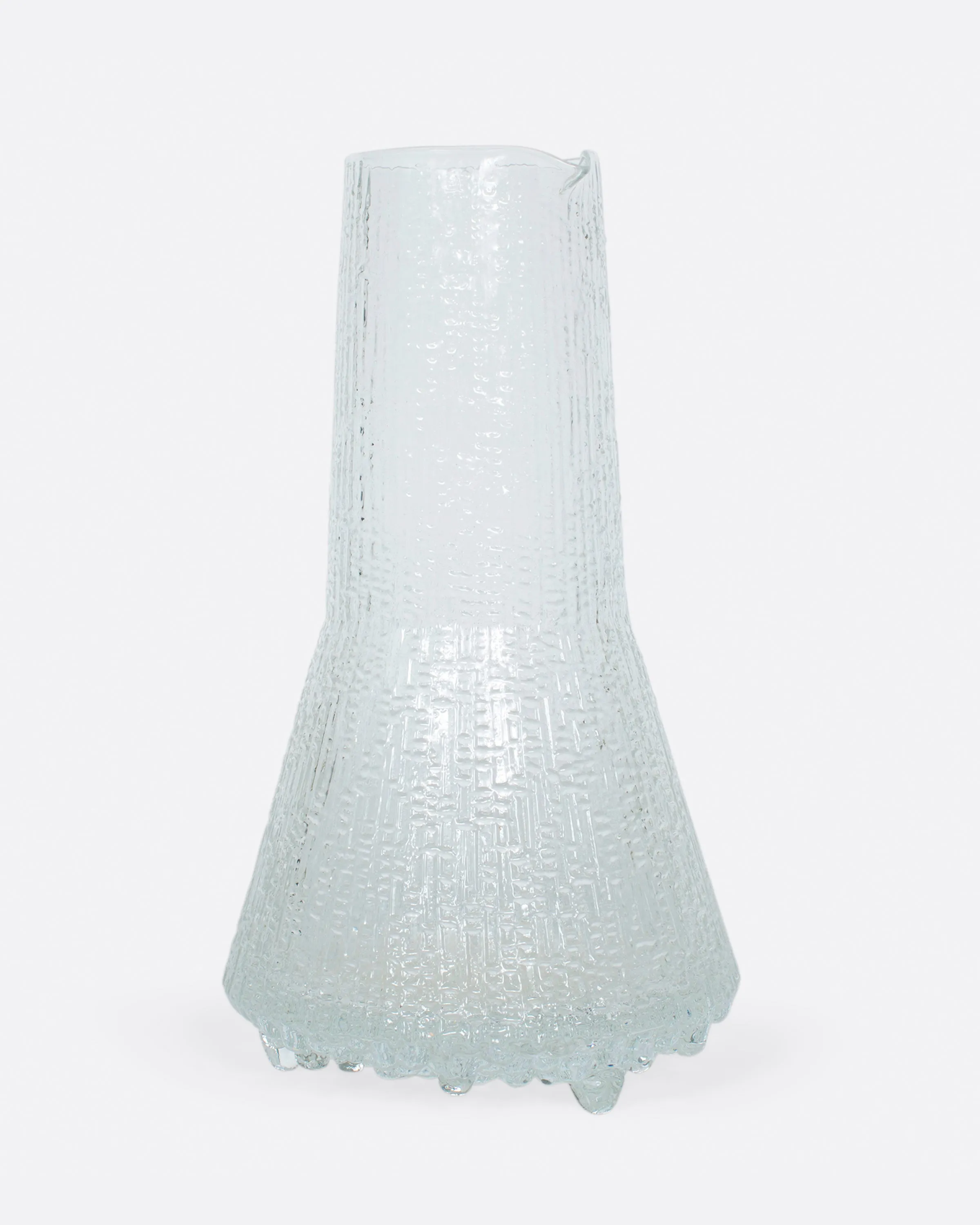 Textured Glass Carafe