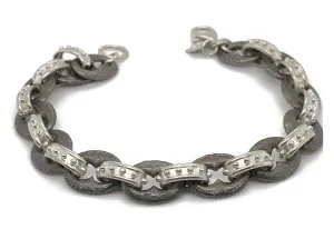 Textured Link Bracelet