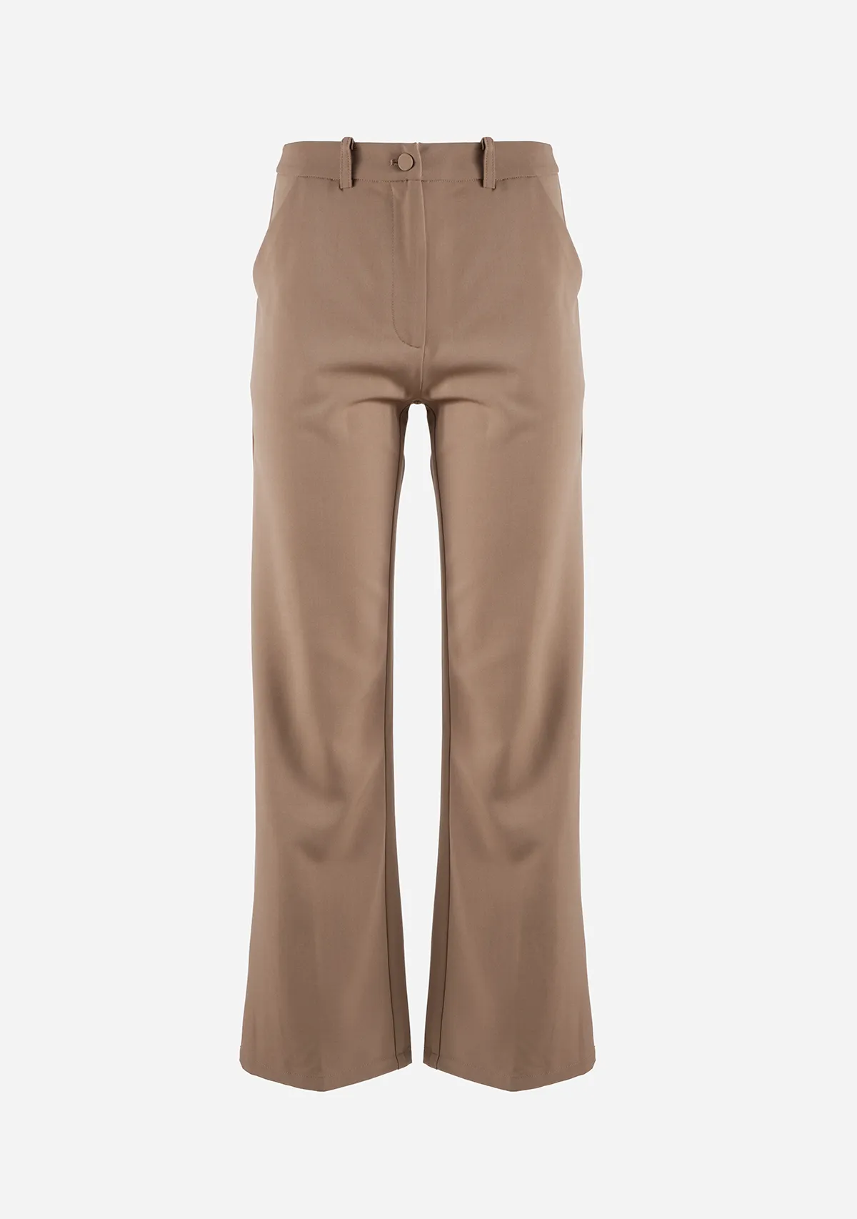 Textured Long Pant Mocha