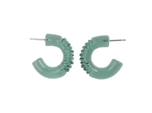 Textured Mini Hoops