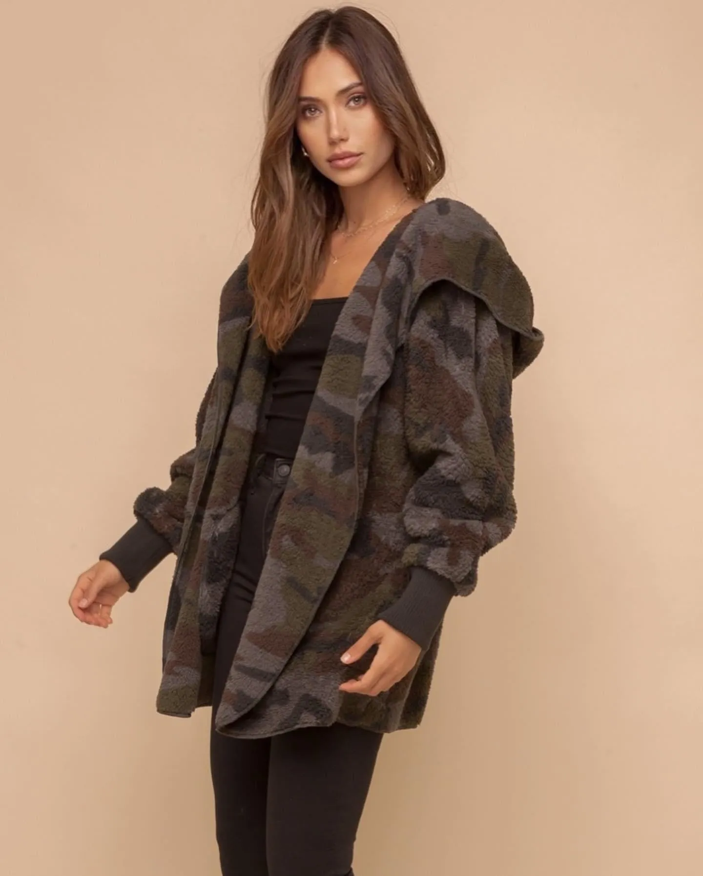 The Alexa Camo Coat