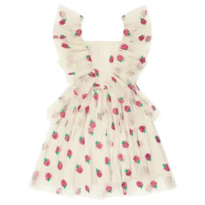 The Johanna Tulle Dress - Swan - KIDS