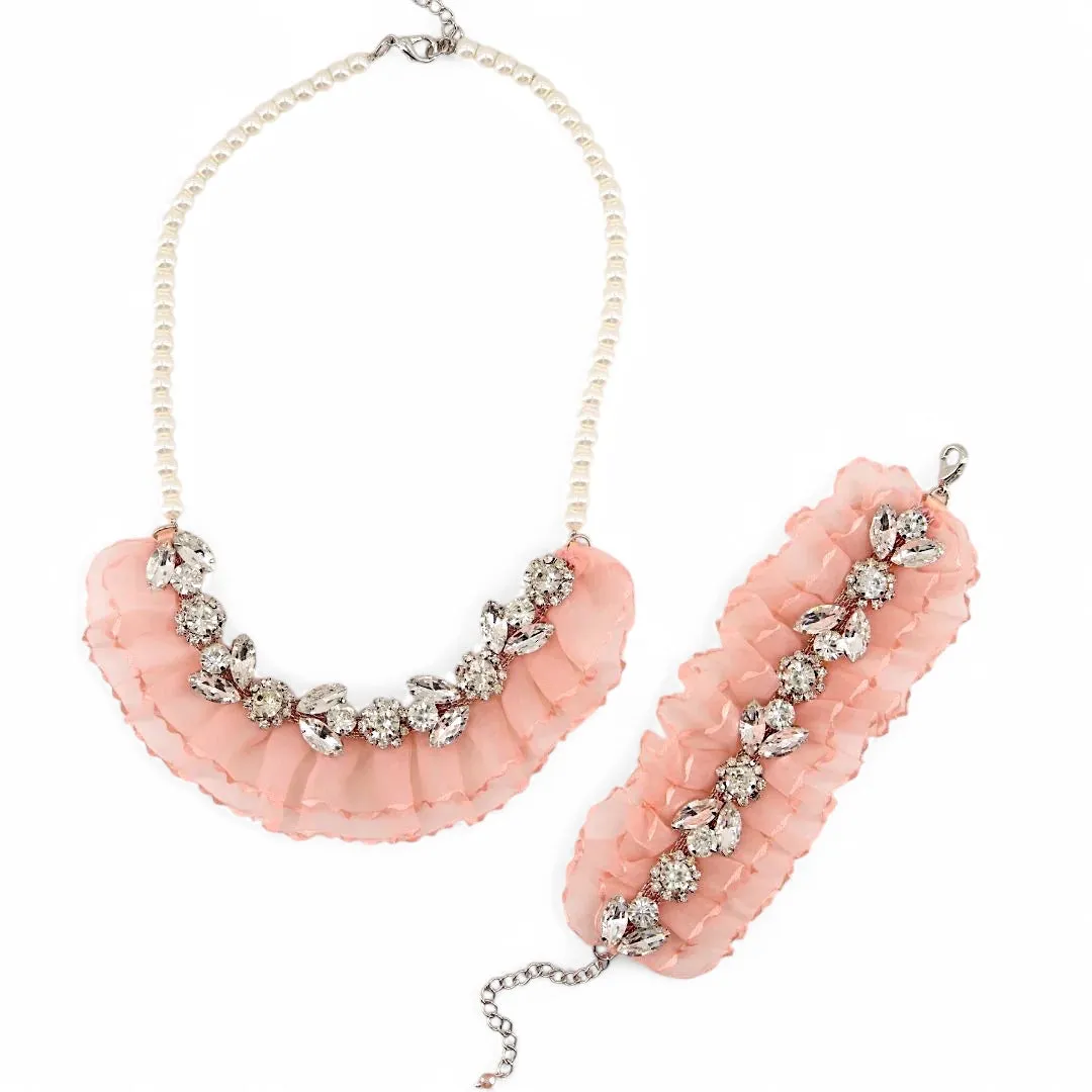The Marvella Designer Childrens Rhinestone Necklace