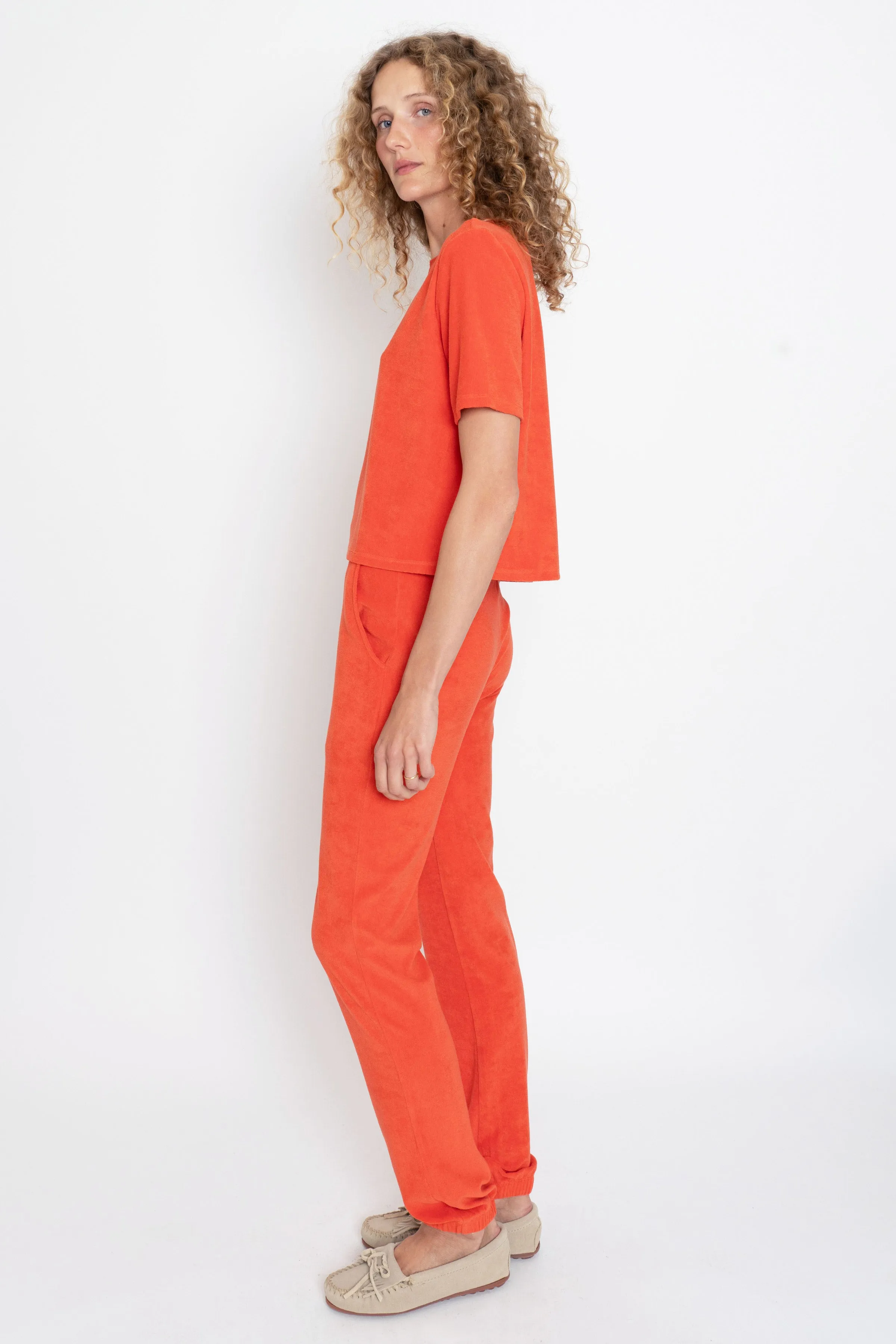The Terry Sweatpants - Poppy