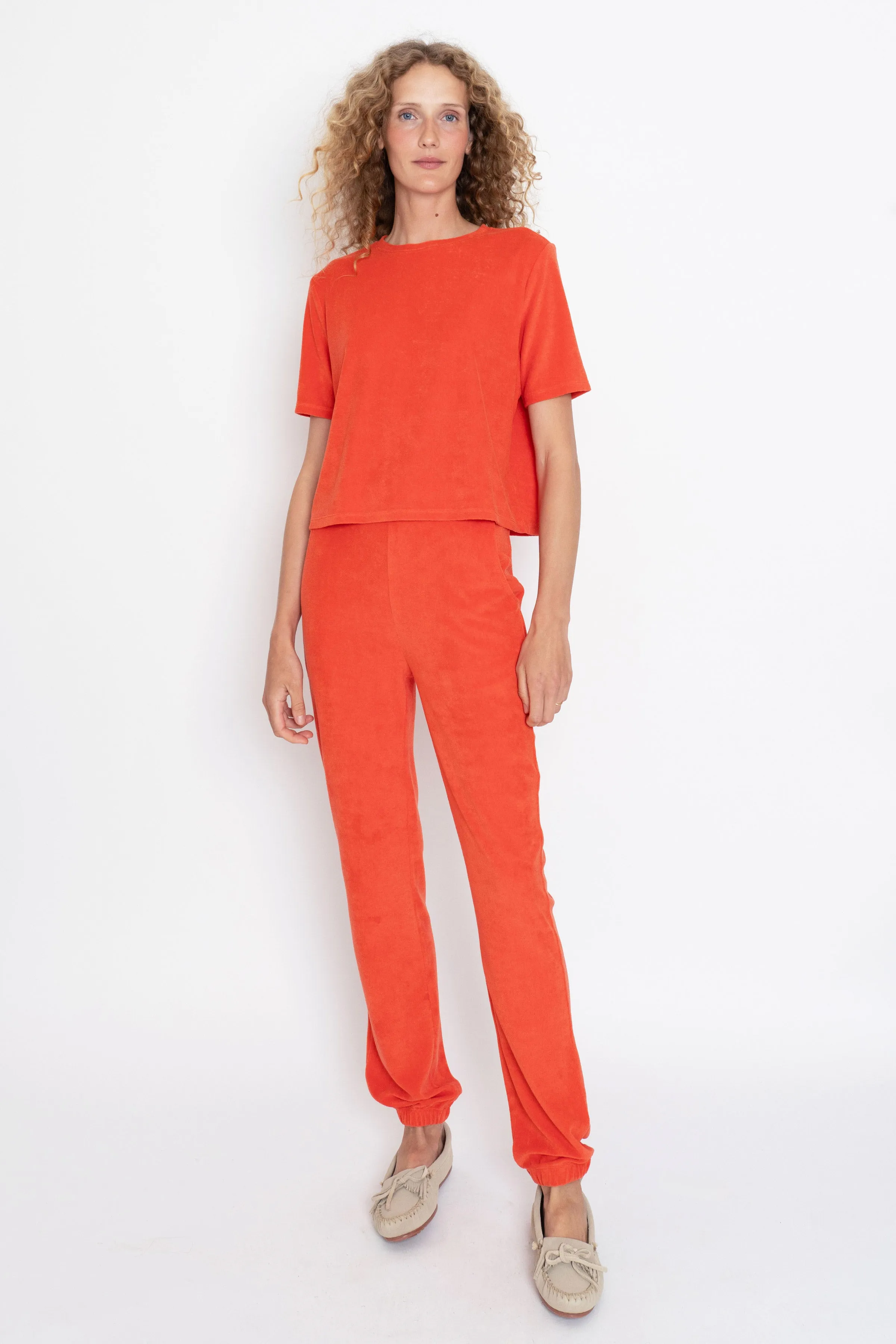 The Terry Sweatpants - Poppy