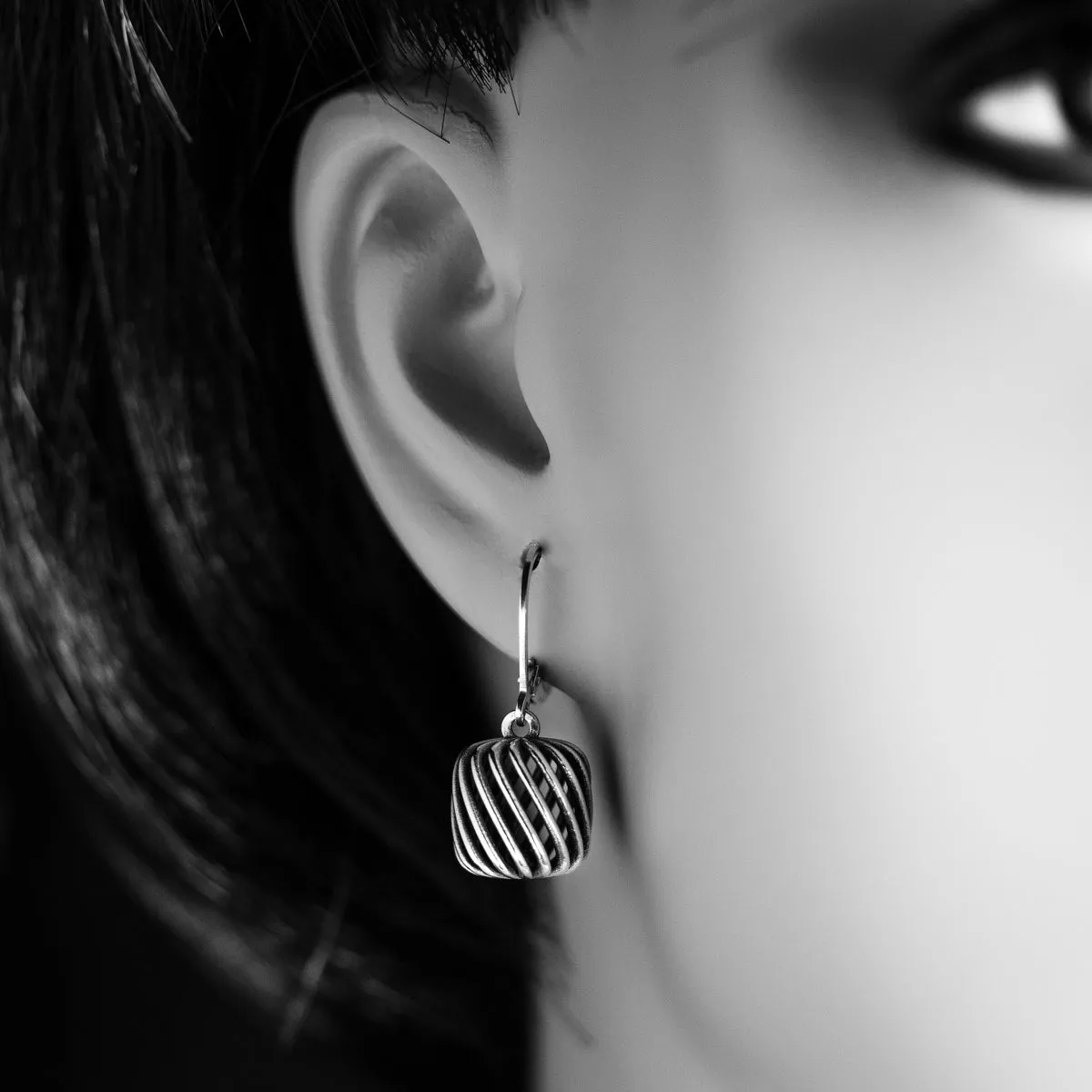 There Will Be Cake Earrings in Sterling Silver
