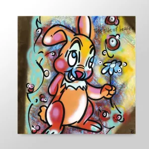 This Side of Heaven - Lebo Brushed Aluminum Artbond