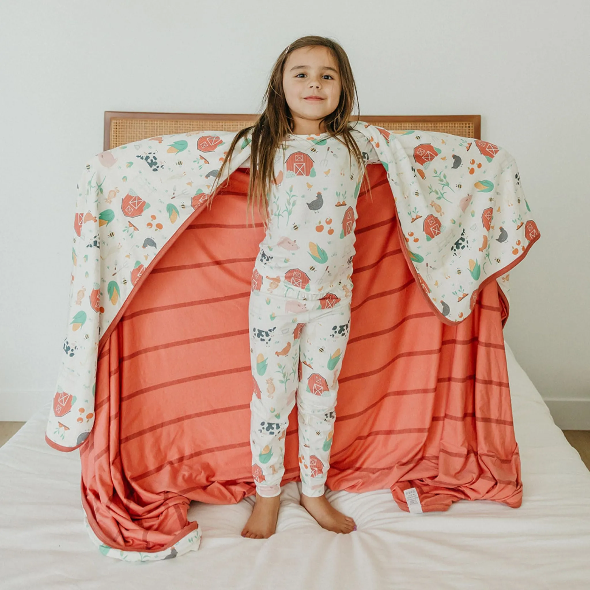 Three-Layer Jumbo Quilt - Farmstead