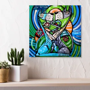 Through Time and Space - Special Edition - Mineral Print