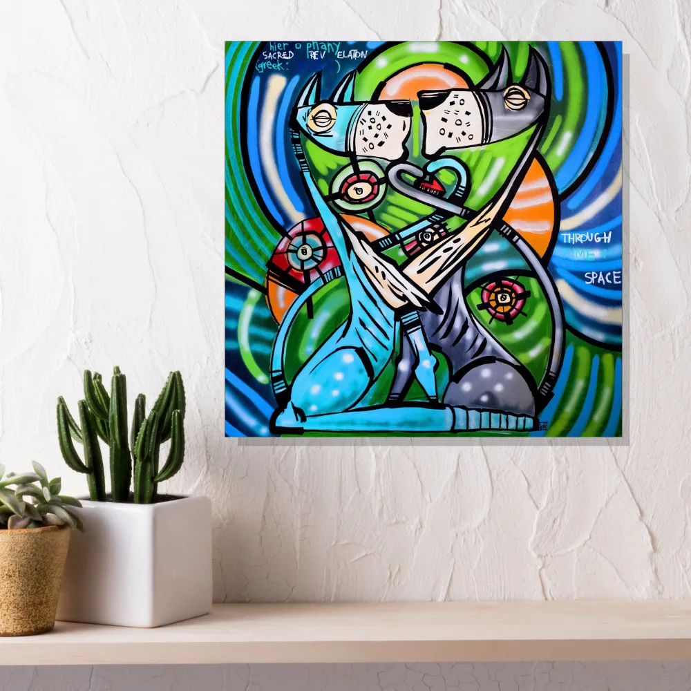 Through Time and Space - Special Edition - Mineral Print