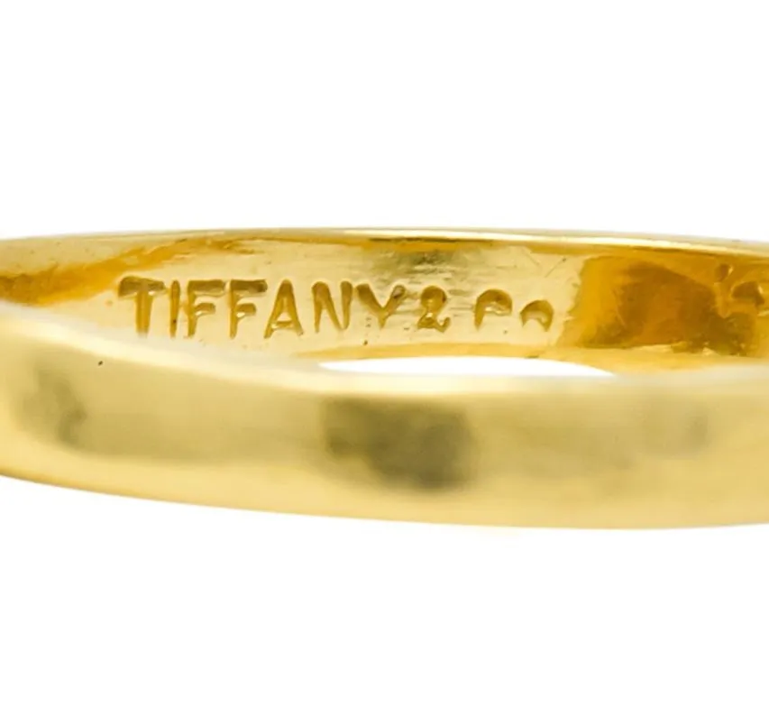 Tiffany & Co. Vintage 18 Karat Yellow Gold Twisted Ring
