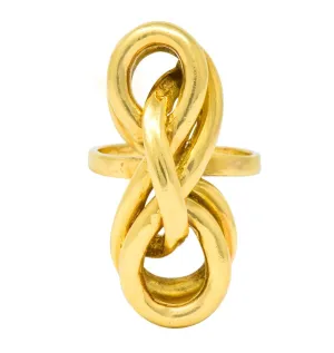 Tiffany & Co. Vintage 18 Karat Yellow Gold Twisted Ring