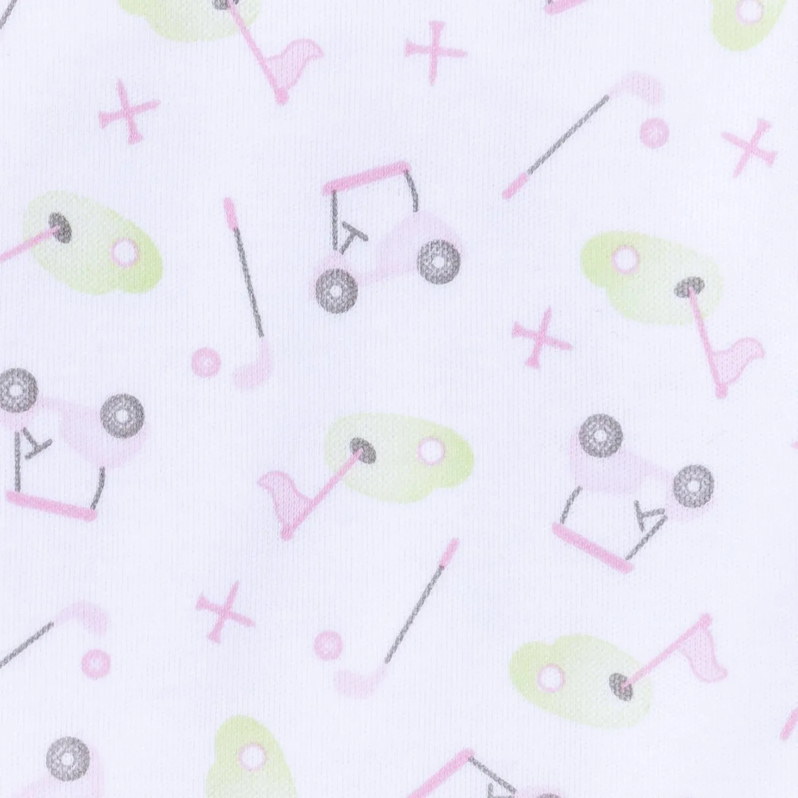 TINY TEE TIME GIRL PRINTED SWADDLE