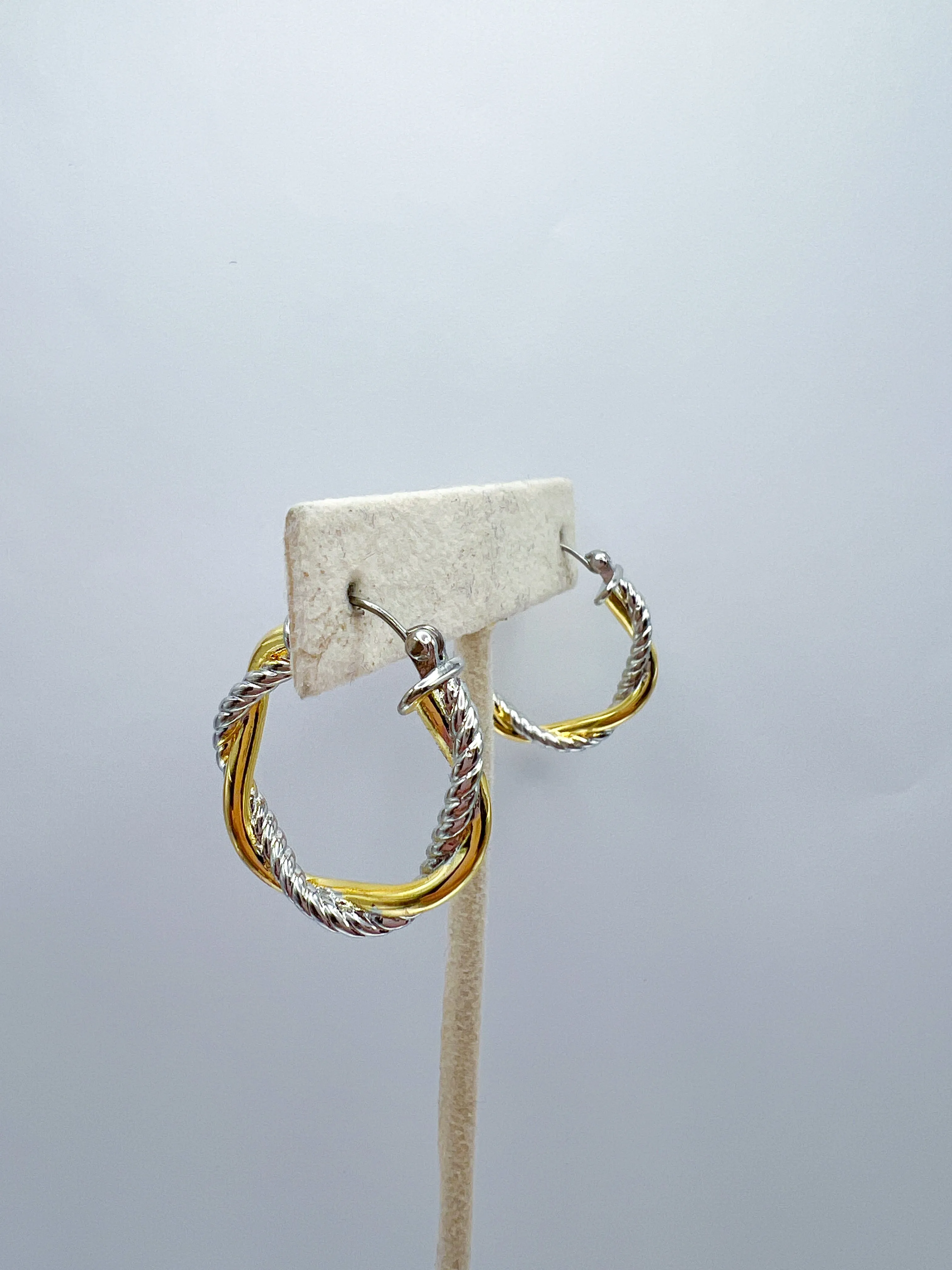Together Twisted Hoops