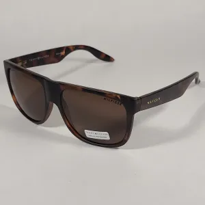 Tommy Hilfiger "Tanner" Square Sunglasses Brown Tort Havana Brown Lens MP OM302