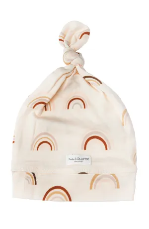 Top Knot Beanie - Canyon Rainbow
