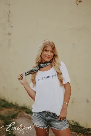 Tri Delta Loves St. Jude Slouchy Tee