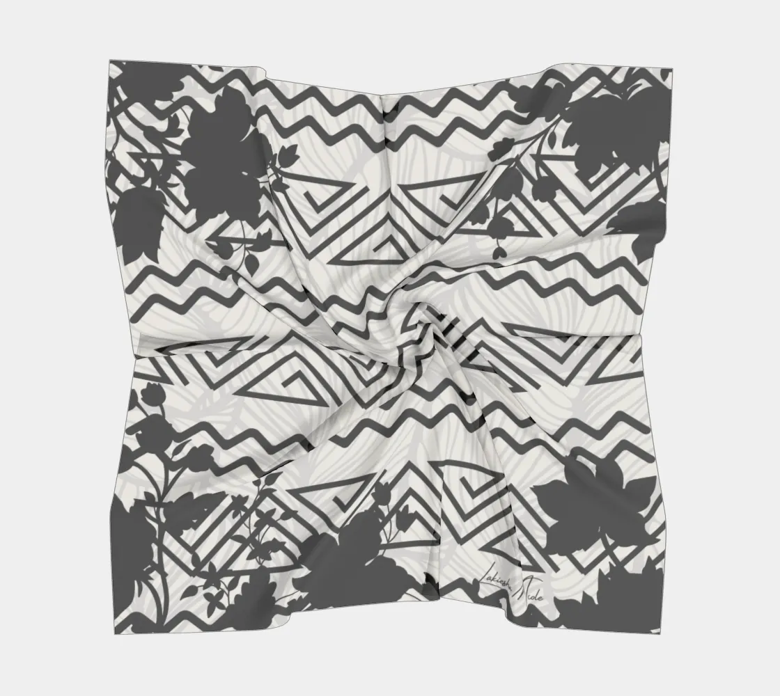 Tribal Floral Scarf