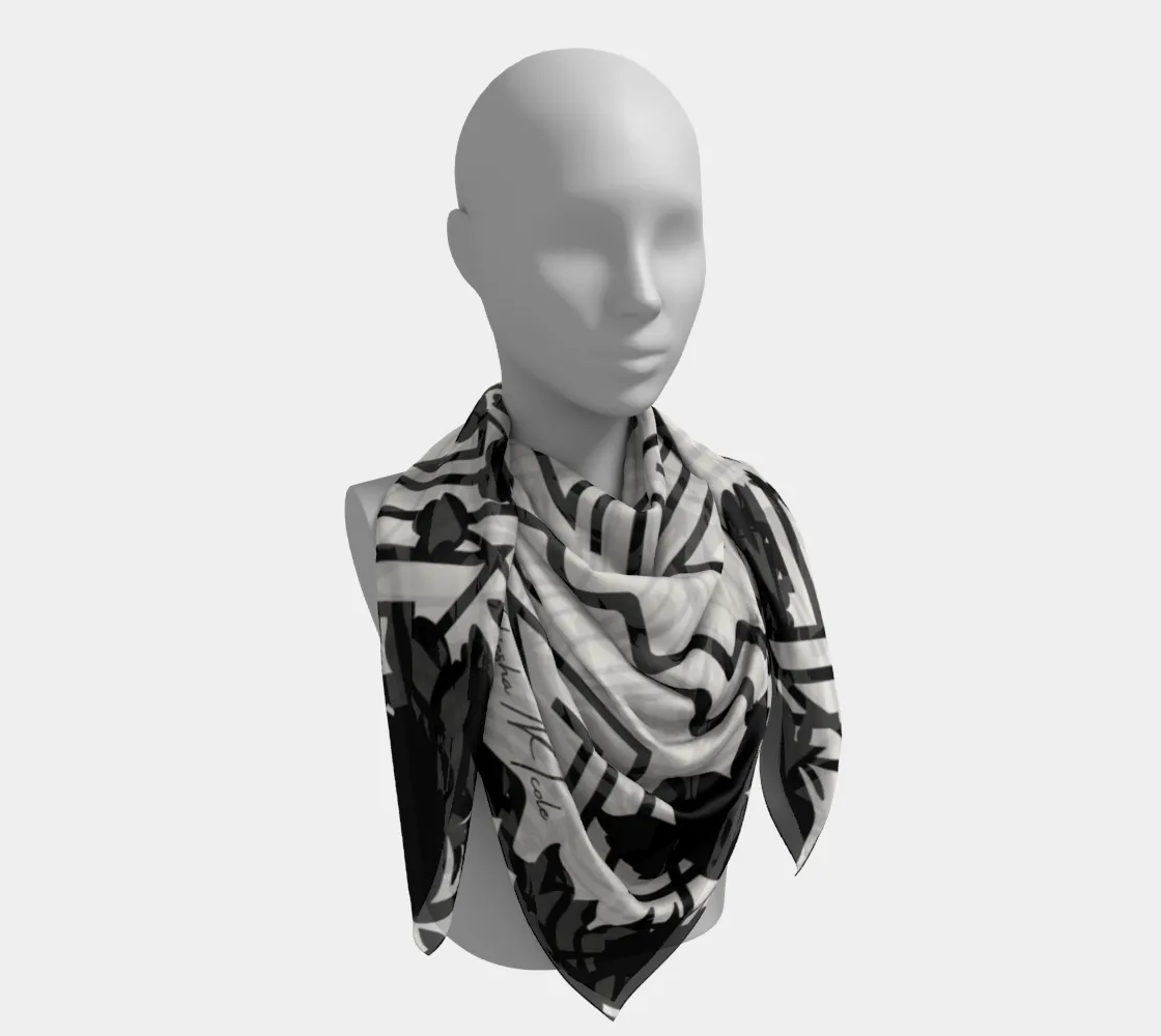 Tribal Floral Scarf