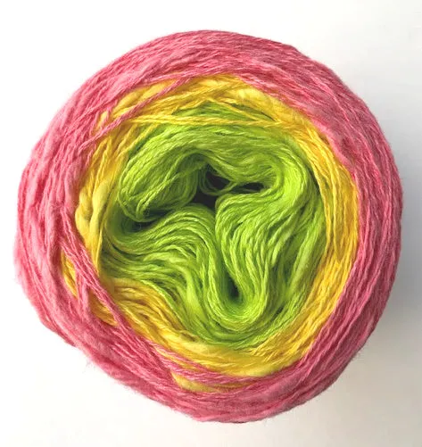 Trio yarn cakes