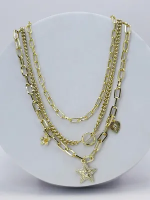 Triple Layered Necklace