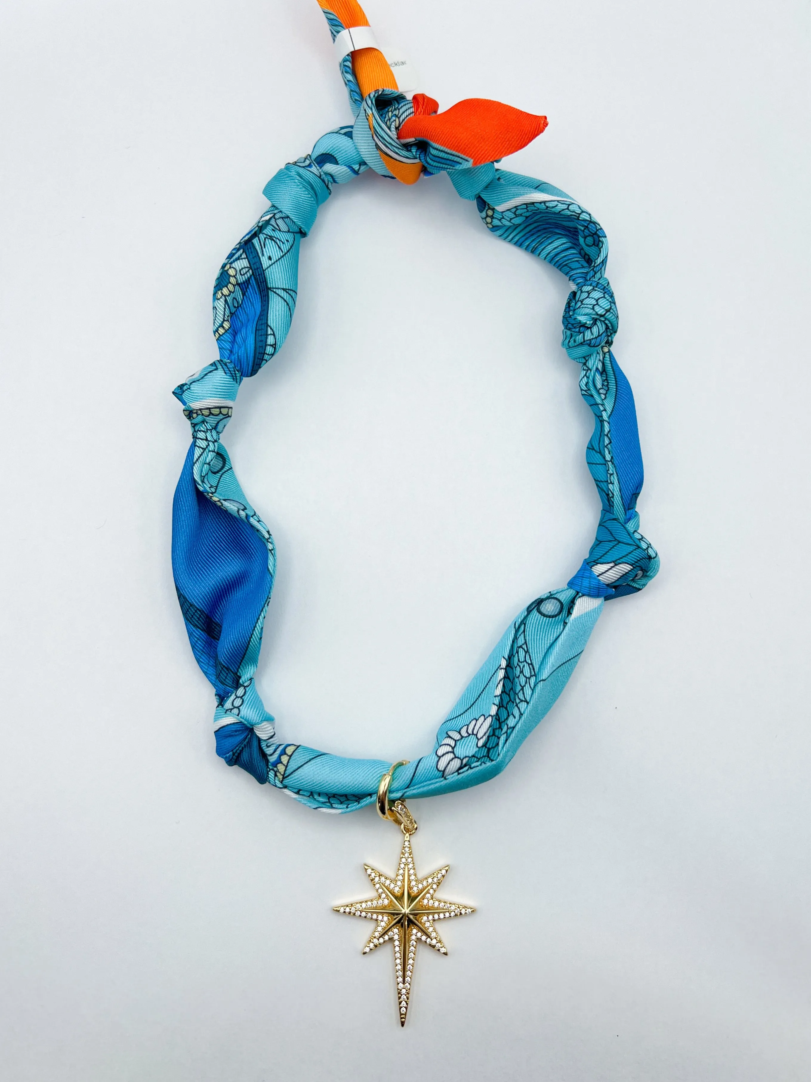 Tulum Scarf Necklace