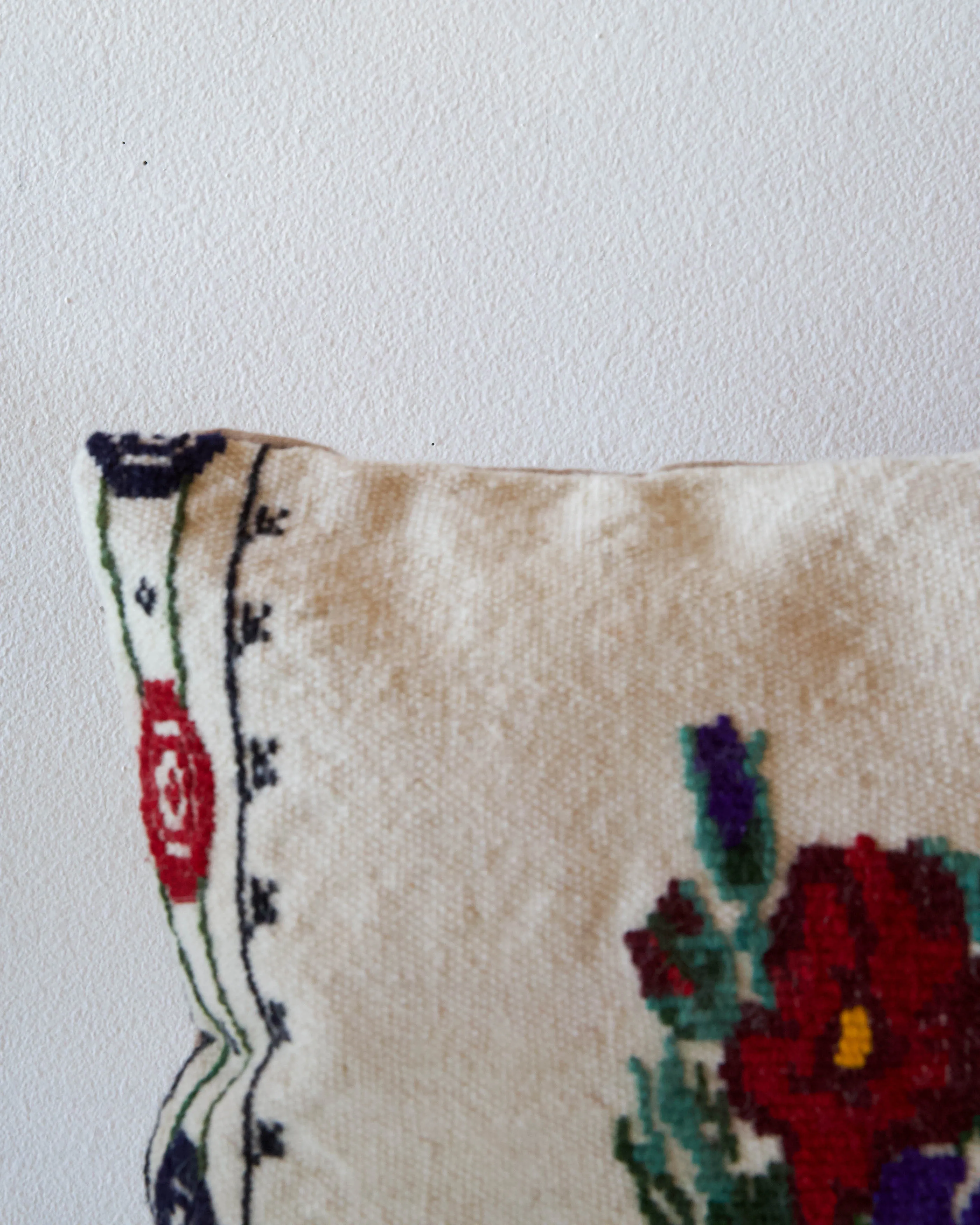 Turkish Kilim Pillow 16"x16"